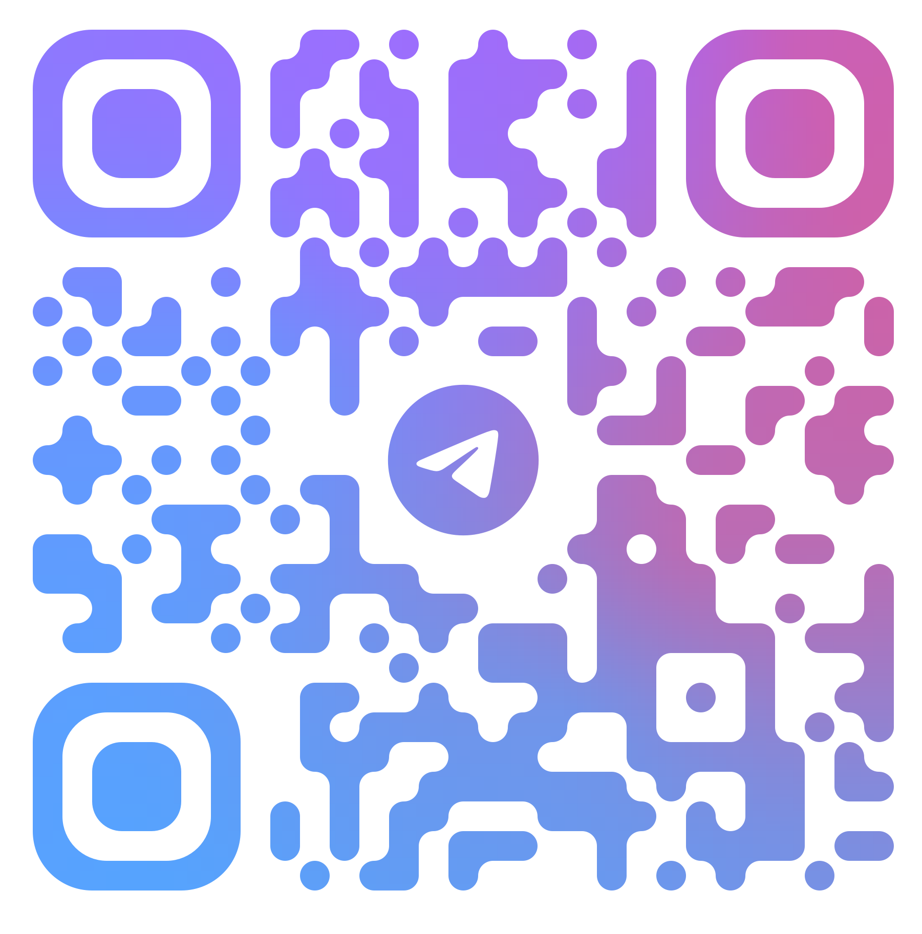 QR код чат-бота